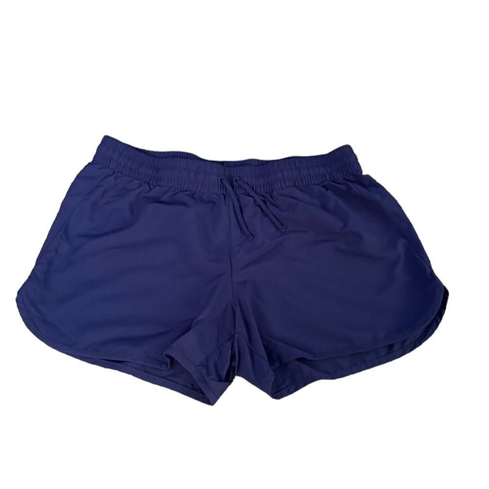 Columbia Women’s Size Large Blueish/Purple Pull-on Athletic Track Shorts